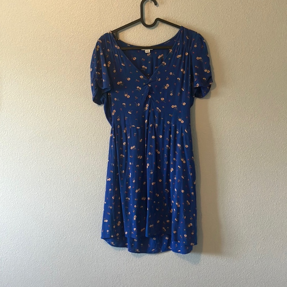 american eagle blue sundress